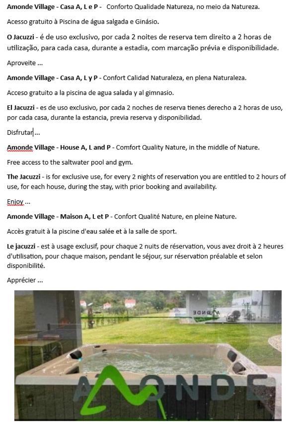 Viana Do Castelo - Amonde Village Casa P - Conforto Qualidade Natureza Εξωτερικό φωτογραφία